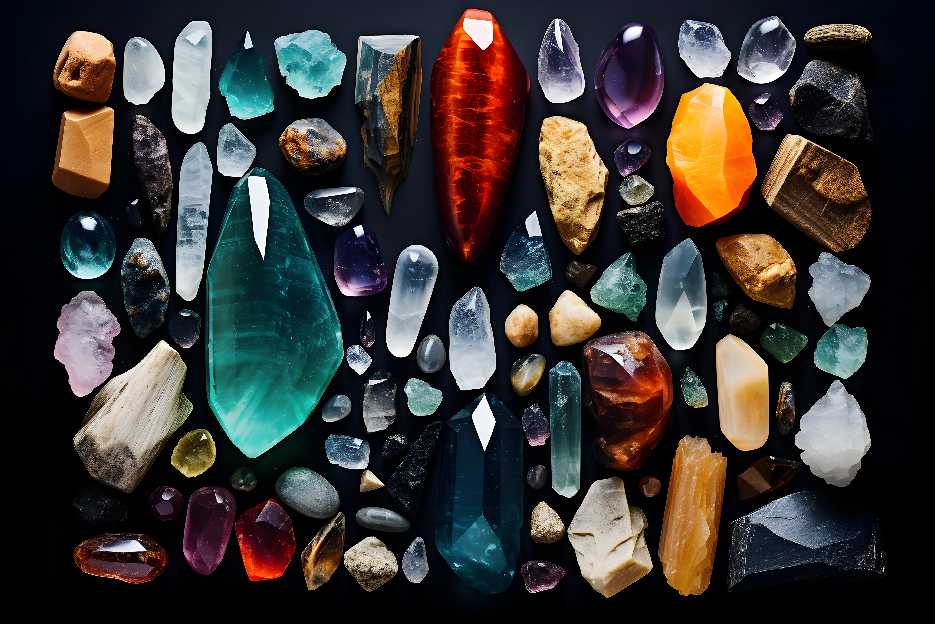 How to create a crystal grid